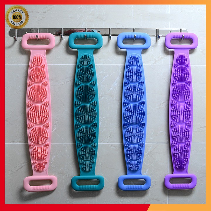 Cọ lưng silicon 2 mặt siêu mềm