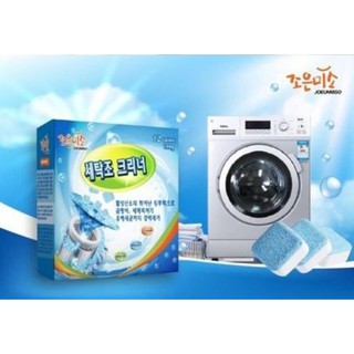 Hộp 12 viên tẩy lồng máy giặt Hàn Quốc