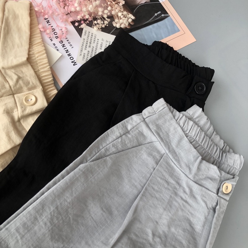 Quần Baggy Đũi Chun Sau Mặc Nhẹ Tôn Dáng (608)