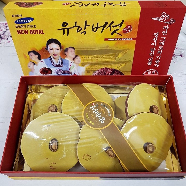 NẤM LINH CHI VÀNG CHANH HỘP CÔ GÁI 1KG | BigBuy360 - bigbuy360.vn