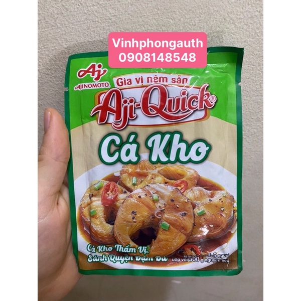 Gia vị thịt kho/ cá kho mới ra của Ajiquick 31 gr