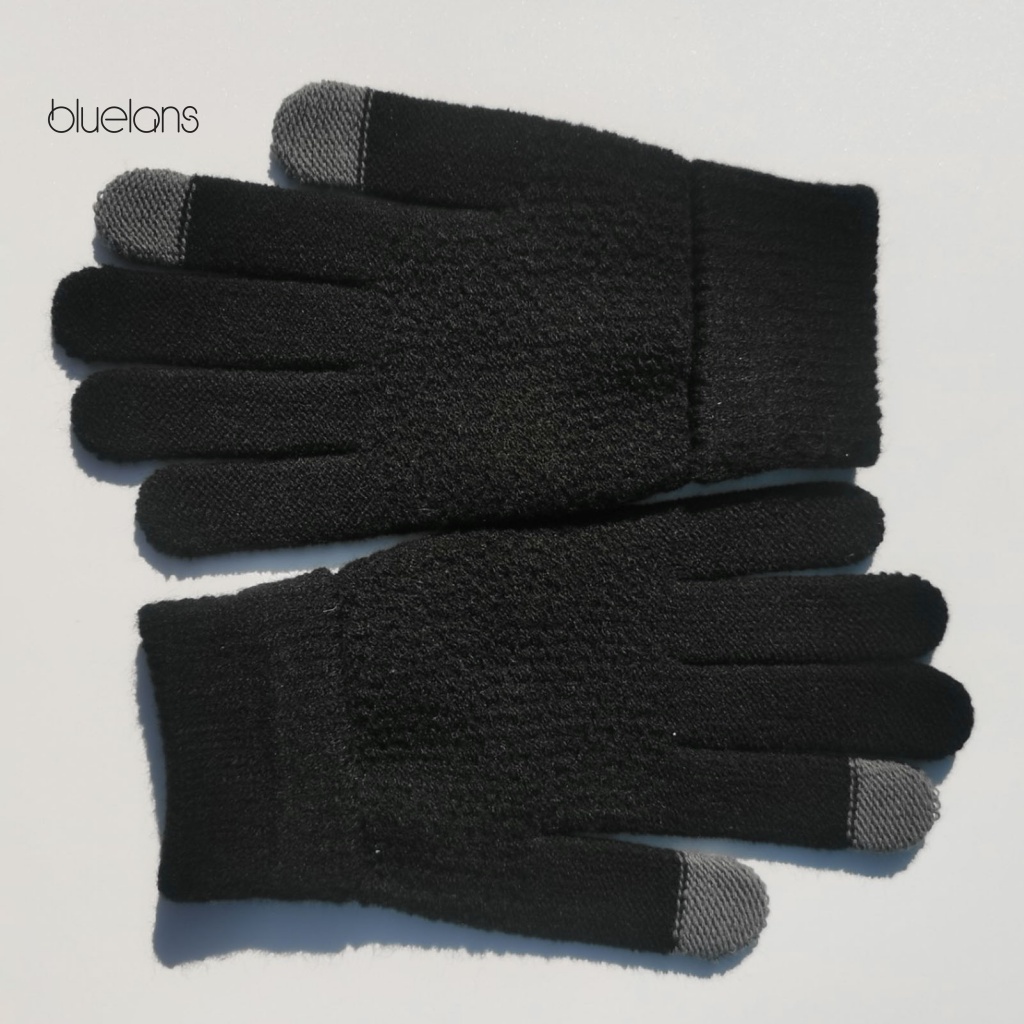 1 Đôi Găng Tay Đi Xe Đạp / Xe Máy Mùa Đông Lạnh Dày Dặn Cho Người Lớn