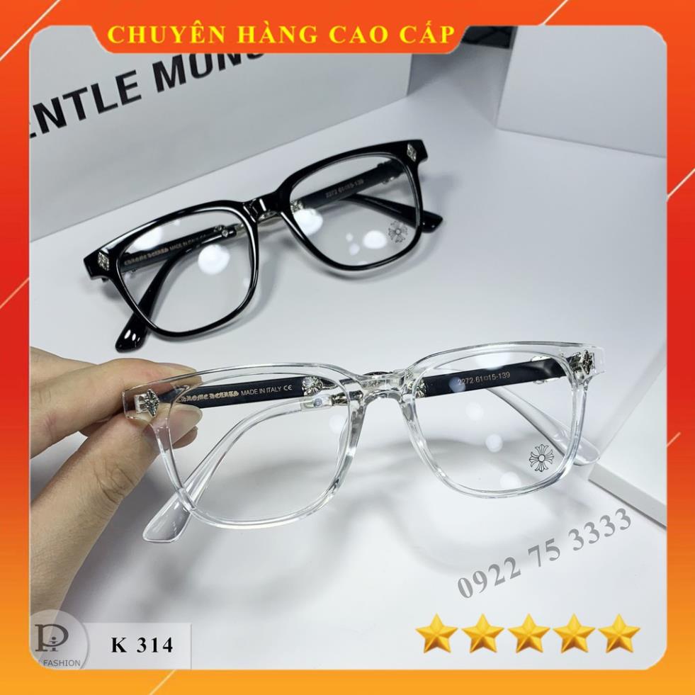 Mắt kính Nam Nữ - Gọng Kính Lắp Mắt Cận - CM - 2022 - K314 - 2 màu - Shop148