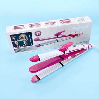 MÁY TẠO KIỂU TÓC SONAR 710 3 IN 1 UỐN LỌN - DUỖI THẲNG - DẬP XÙ