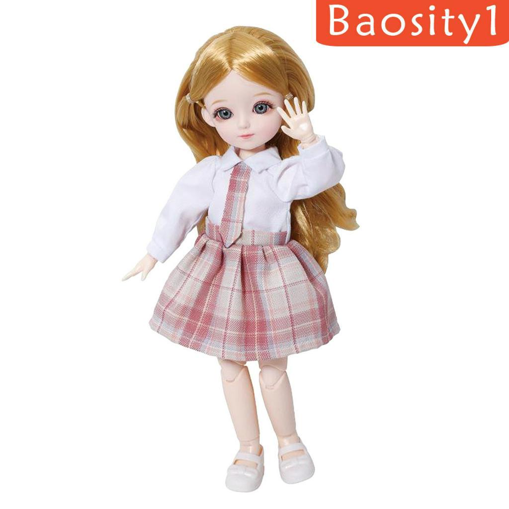 Búp Bê Baosity1 30cm Tỉ Lệ 1 / 6 Kèm Tóc Giả