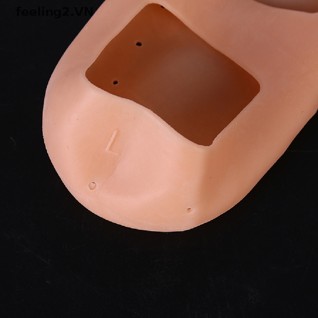 1 Đôi Vớ Gót Chân Silicone Giữ Ẩm Chống Trượt