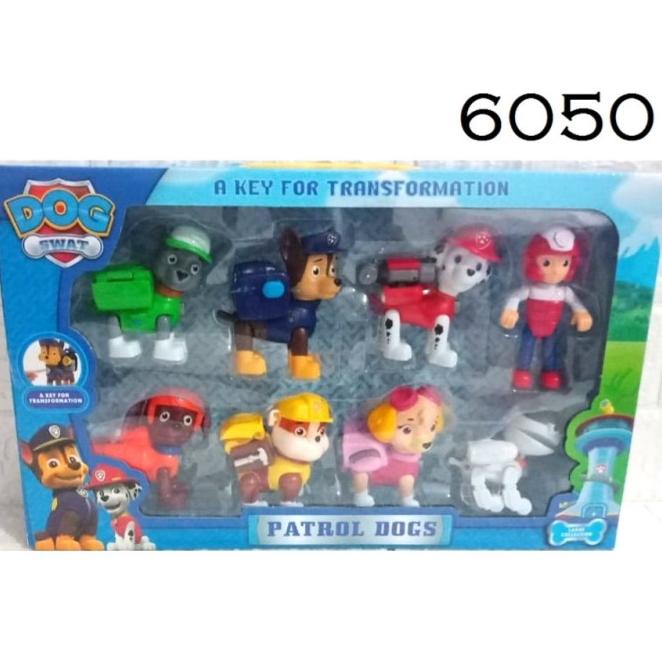 Paw PATROL Bộ 8 Chiếc 83168-6050 Phim Hoạt Hình Paw PATROL