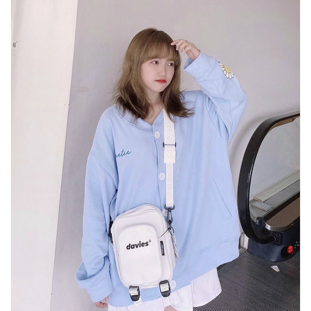 Áo khoác cardigan thun nỉ nữ Sweetie | BigBuy360 - bigbuy360.vn