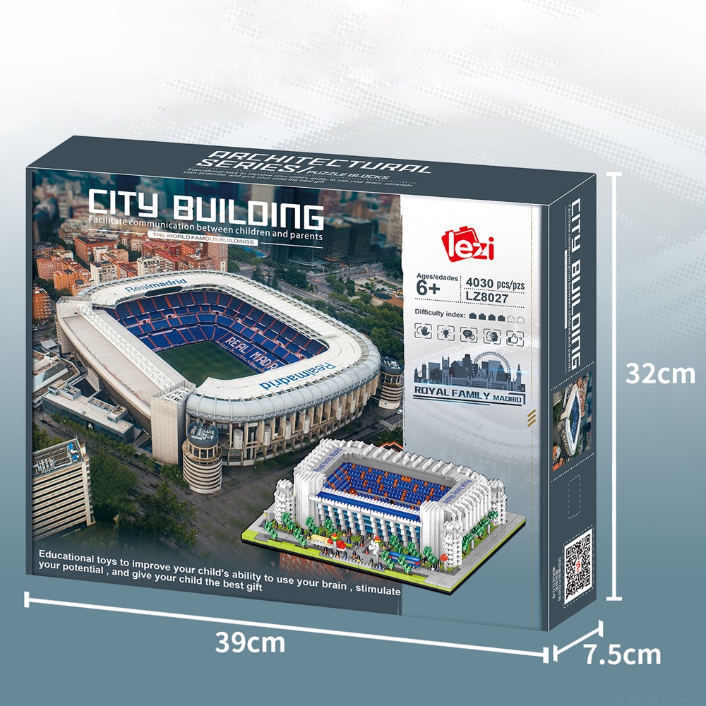 LEGO Lego Sân vận động bóng đá Hoàng gia Madrid  – MALIBU CORNER