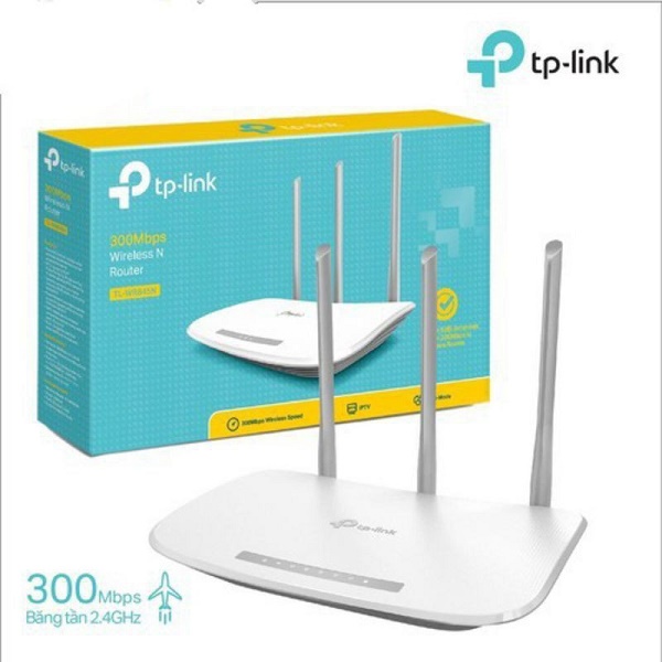PHÁT WIFI TPLINK 3 ANTEN WR 845 SÓNG CỰC MẠNH.