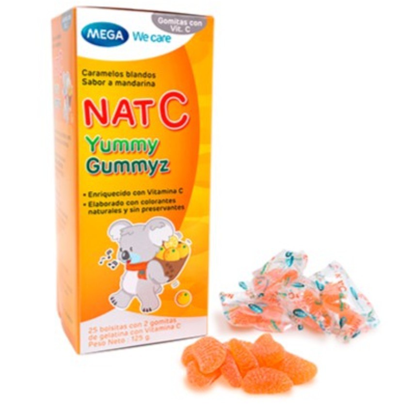 NATC YUMMY GUMMYZ VITAMIN C TỰ NHIÊN - GIÁ TỐT