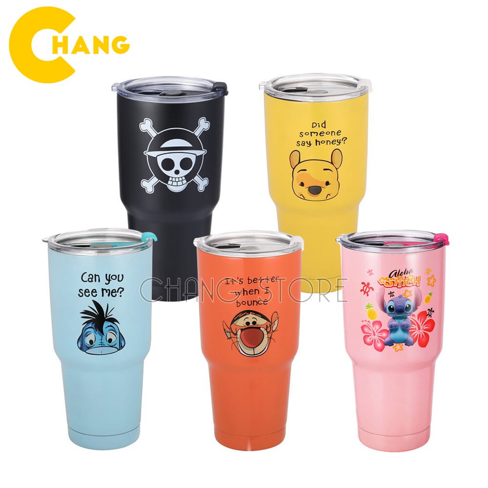 Ly giữ nhiệt Inox Thái Lan 900ml, Cốc giữ nhiệt cách chân không cao cấp, nhiều mẫu mã đa dạng