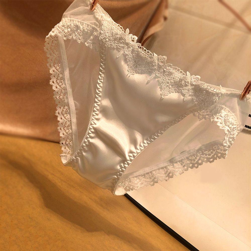 Quần Lót Satin Màu Sắc Thời Trang Gợi Cảm Cho Nữ