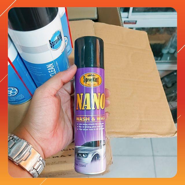 Chai Xịt bóng dàn áo phủ nano ,bảo vệ dàn áo Sprayking