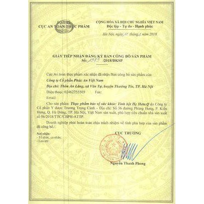 Tinh bột hẹ Heta Q - Hỗ trợ điều trị táo bón, biếng ăn ở trẻ nhỏ và người lớn