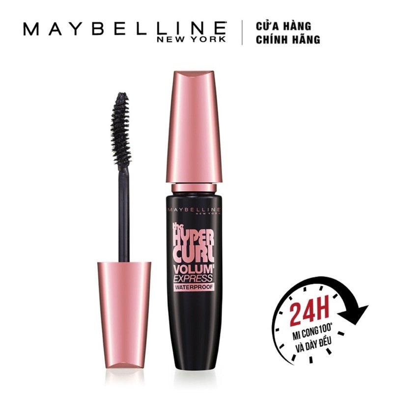 Mascara Làm Dài Và Cong Mi Maybelline The Hyper Curl Mascara 9.2ml