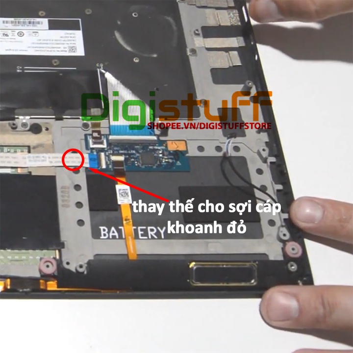 Cáp bàn phím laptop DELL XPS 15 9550 9560 9570, Precision 5510 5520 5530