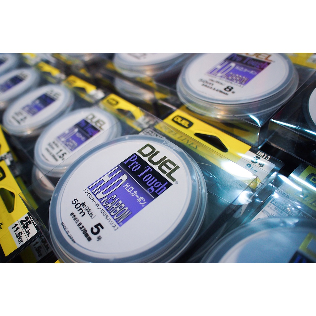 Dây câu cá LEADER chống đứt H.D.CARBON FLUOROCARBON100% 50m