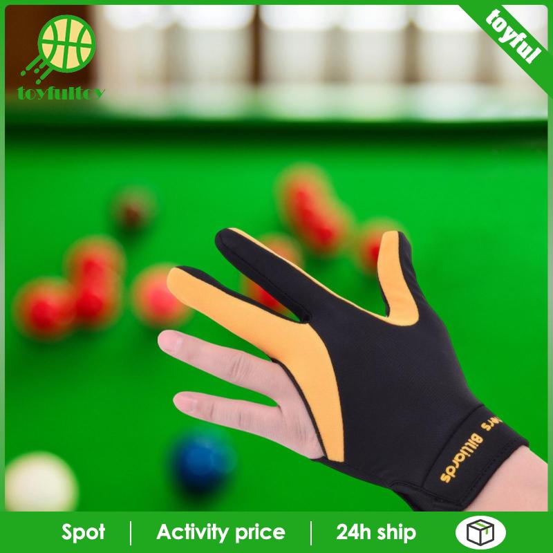 [Toyfulcabin] Găng Tay Trái Chơi Bida Vải Co Giãn Khô Nhanh