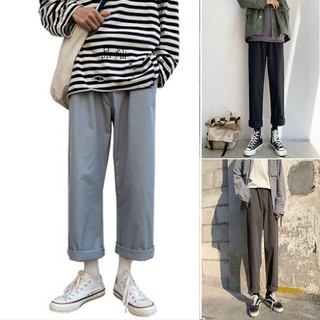 Quần Jean Dài Ống Rộng Lưng Cao Kiểu Hàn Quốc Cá Tính Cỡ S-3 Xxl