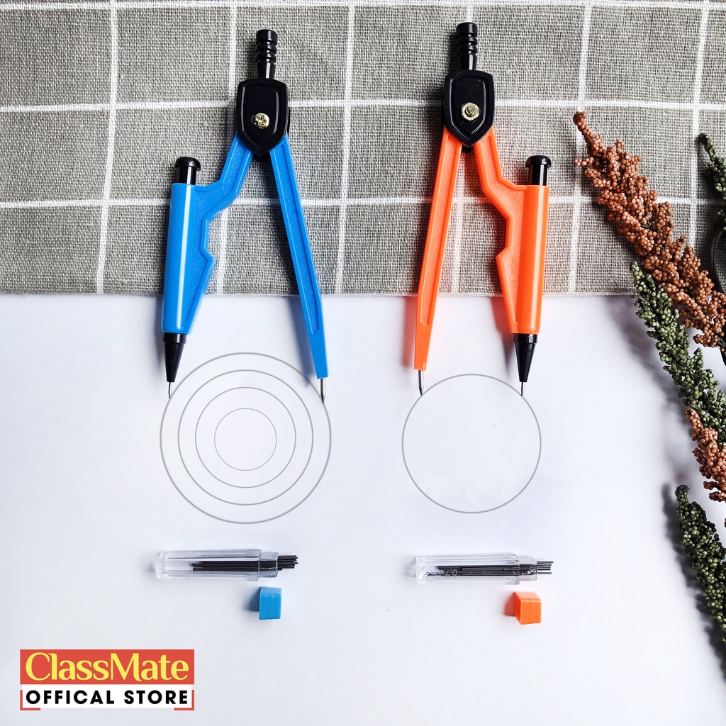 Compa Chì Kim CLASSMATE Thiết Kế Đơn Giản, An Toàn Cho Bé Vẽ Hình CL-CM121