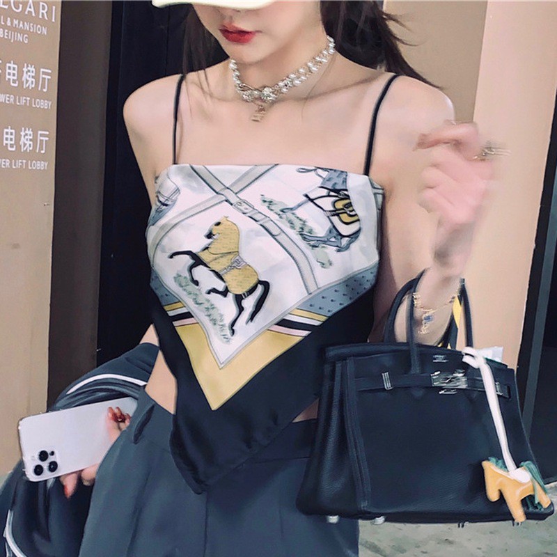 Áo ống quấn vải hai dây thoáng khí thời trang cho nữ | BigBuy360 - bigbuy360.vn