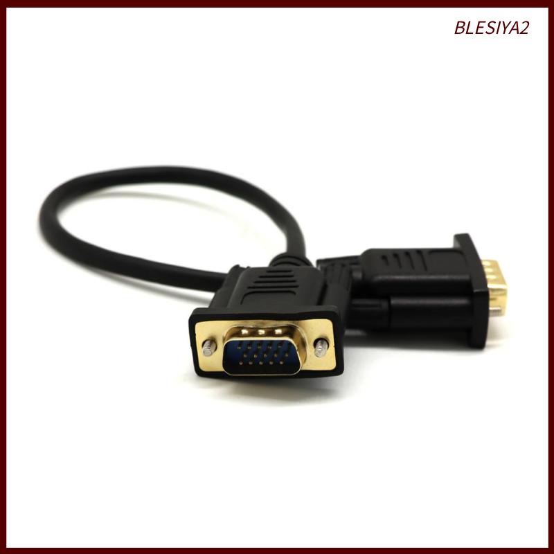 Cáp VGA 2 15 Chấu Dài 30cm Nối Dài Cho Màn Hình