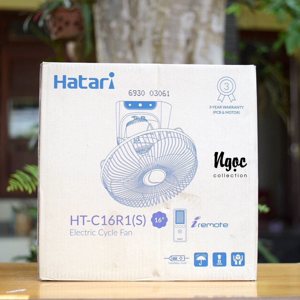 Quạt đảo trần HATARI HT-C16R1(S)