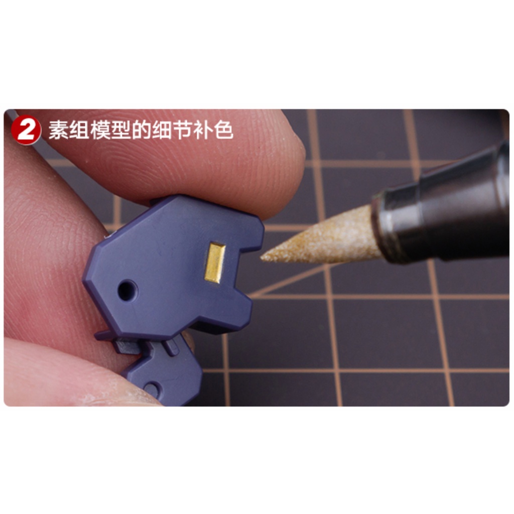 Bút sơn mô hình nhiều màu Hobby Mio HobbyMio Metallic Color Model Pen cơ bản phản quang