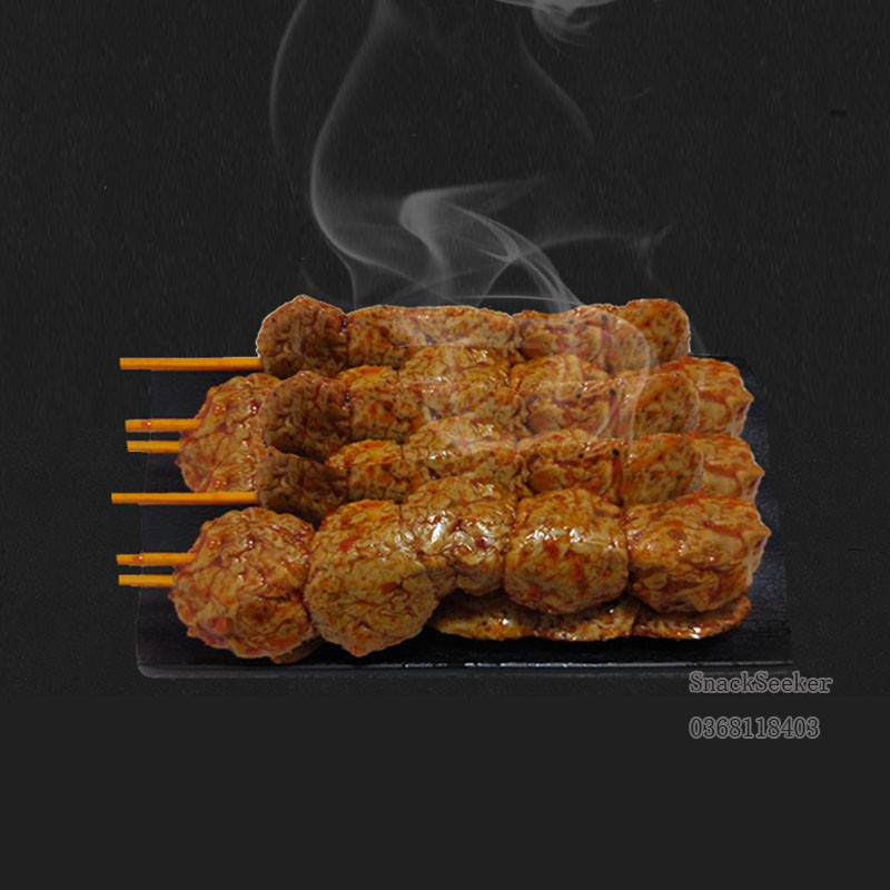 Que Thịt Xiên Hun Khói siêu ngon