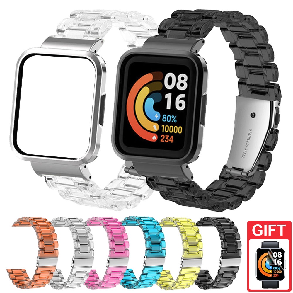 Dây Đeo Silicone Trong Suốt Cho Đồng Hồ Thông Minh Redmi Watch 2 Lite
