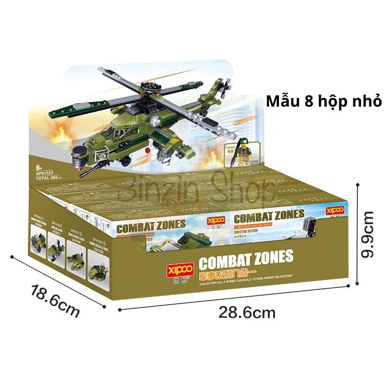 Lego máy may, lego trực thăng 392 chi tiết