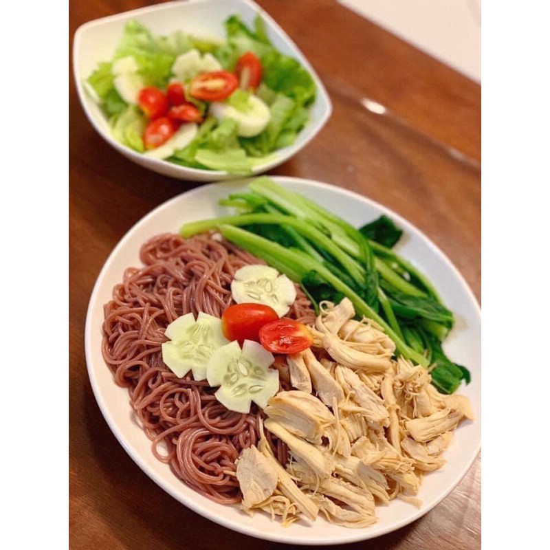 Mì bún khô ngũ sắc ngô/gấc/cẩm/gạo lứt Cao Tuyền eatclean/keto giảm cân đặc sản cao bằng (500g) | BigBuy360 - bigbuy360.vn