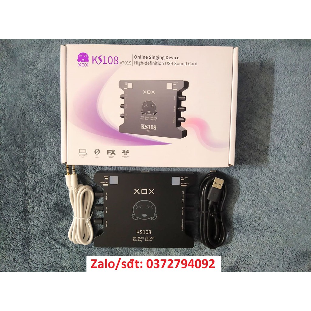 Combo Mic thu âm Takstar PC- K200 Soundcard KS108, dây live stream, chân, màng, nguồn 48v, tai nghe