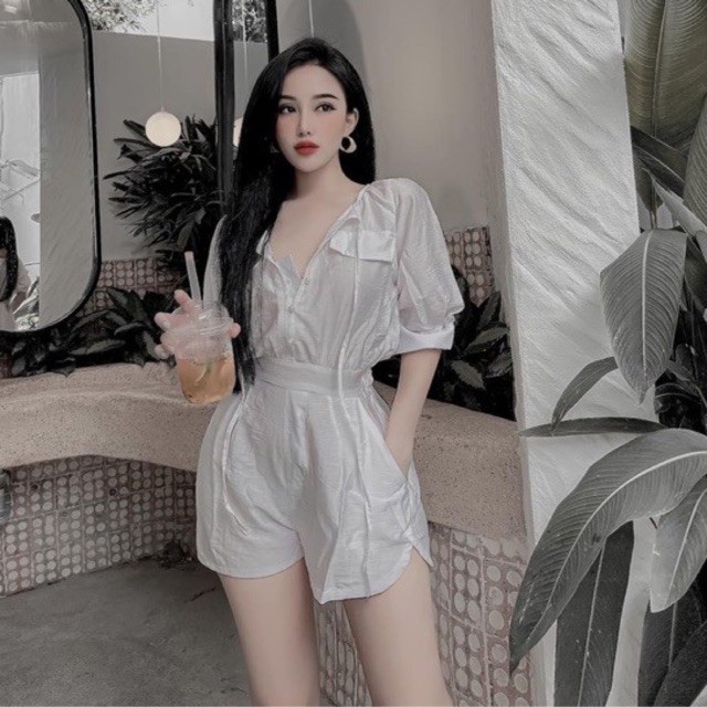 Jumpsuit Tay Lửng Thời Trang Dành Cho Nữ | BigBuy360 - bigbuy360.vn