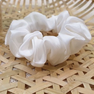 Combo Dây Buộc Tóc Lụa, Khẩu Trang Lụa Và Khăn Mặt Tơ Tằm Bá Minh Silk