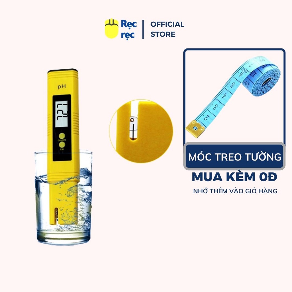 Máy đo PH thế hệ mới tặng 2 pin