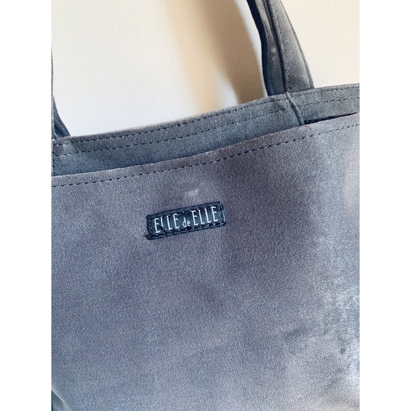 Túi xách tay ELLE màu xám