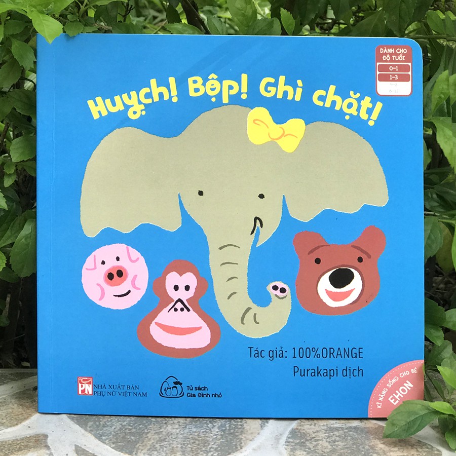 Sách - Ehon Kĩ Năng Sống Cho Bé 0-3 tuổi (3 quyển lẻ tùy chọn)