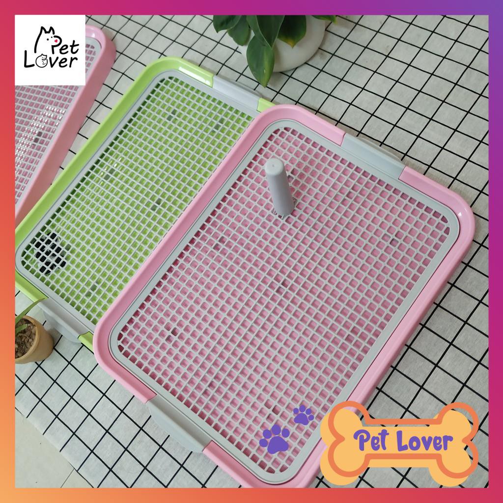 [FREESHIP] Khay vệ sinh cho chó, khay đi vệ sinh cho chó size 50*36 cm, phù hợp cho chó dưới 7kg