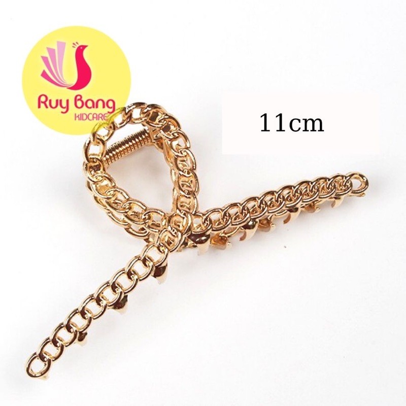 Cặp tóc, kẹp tóc càng cua kim loại phong cách Hàn Quốc, kẹp tóc nữ xinh xắn, HOT TREND hình bướm, kẹp xoắn