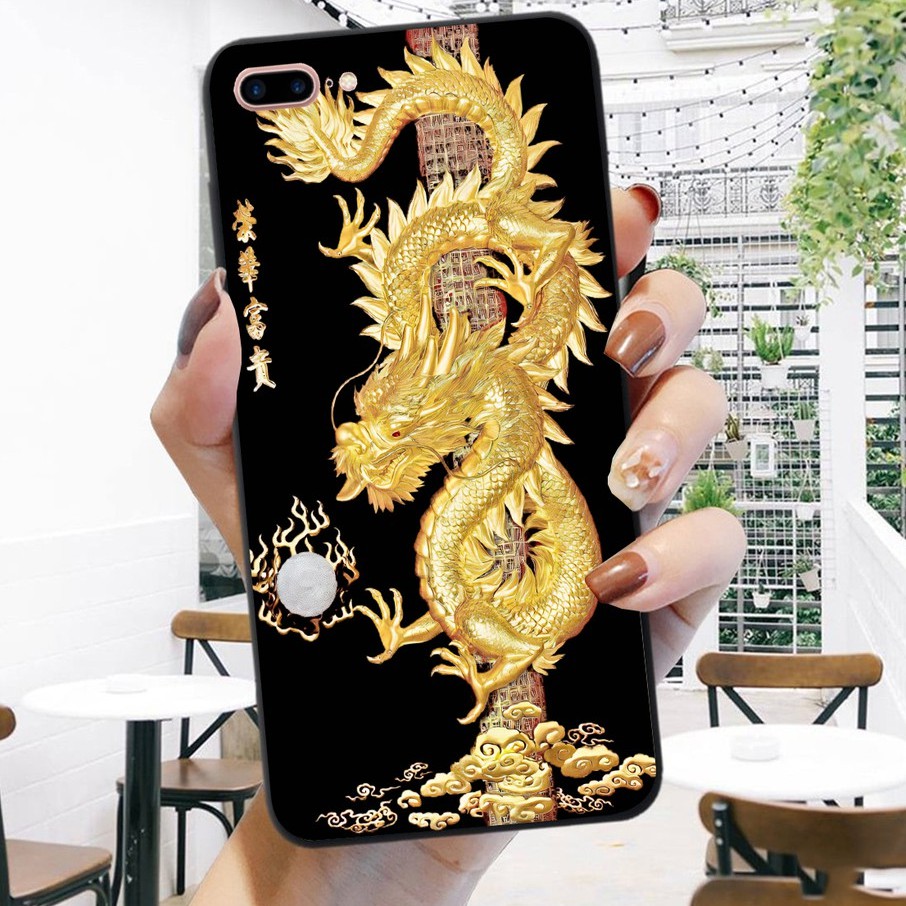 Ốp lưng kính cho iPhone 6 Plus - iPhone 6s Plus - iPhone 7 Plus - iPhone 8 Plus in hình mười hai con giáp may mắn