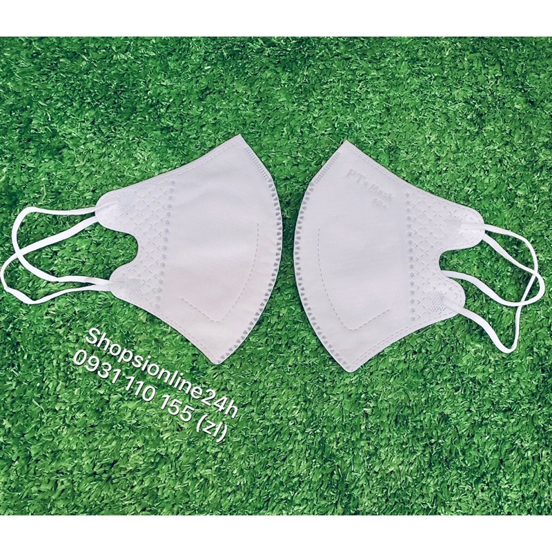 ✅ Hộp 10 cái khẩu trang 5D plus Pt mask Phương Tuyến giấy kháng khuẩn
