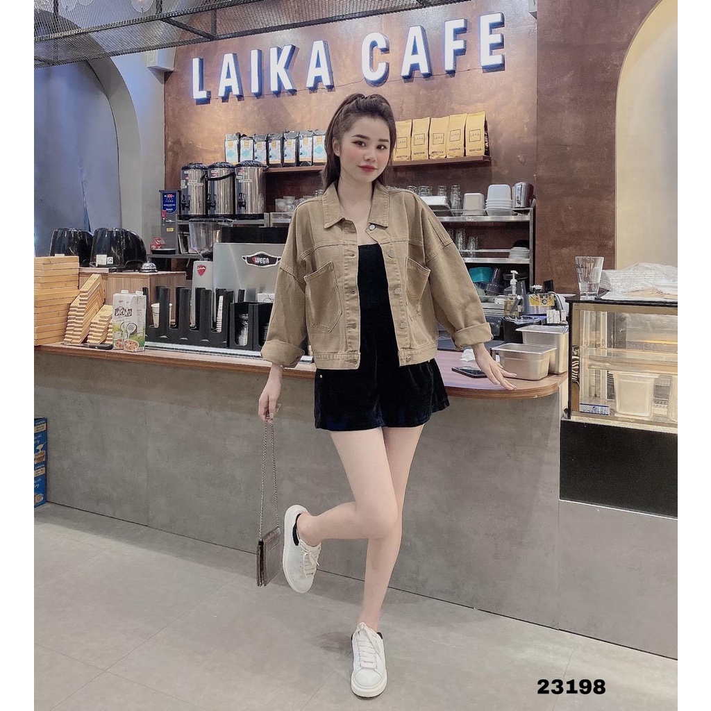 23198	KH23198- Khoác kaki 2 túi to 7645 HM