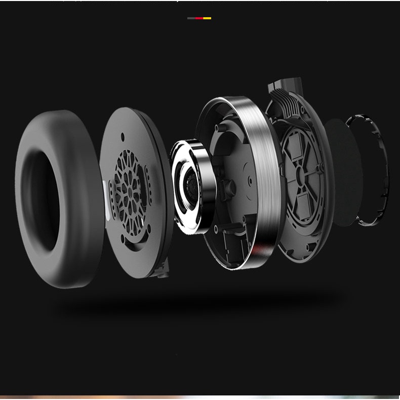 Tai Nghe Chụp Tai Bluetooth Chất Lượng Cao Lasmex Lemson HB65 - Tai nghe không dây Gaming bản cao cấp