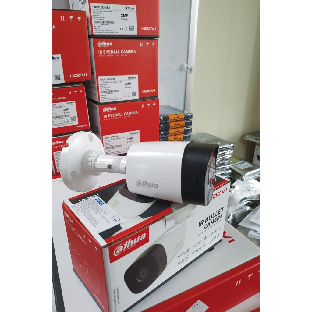 Camera Ngoài Trời 2MP Dahua HAC- B1A21P B2A21P 1080P HDCVI Cooper