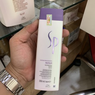 Dầu gội phục hồi tóc hư tổn Sp Wella Repair Shampoo 250ml