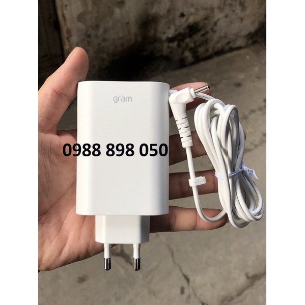 sạc máy tính LG gram 19v 2.53a chân nhỏ chính hãng