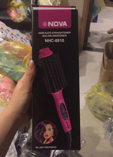 LƯỢC ĐIỆN NOVA ĐA NĂNG NOVA NHC 8810 UỐN TÓC CỤP TÓC _Giá Rẻ