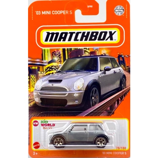 Xe mô hình Matchbox '03 Mini Cooper S GVX83.